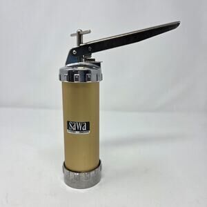 Vintage SAWA 2000 Deluxe Cookie Gun Press Decorator ~ No Box ~ Made In Sweden